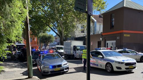 There is a major police operation underway in Surry Hills, in Sydney's inner-east.