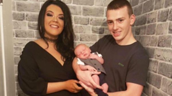 Jamie Lee was shot dead just hours after posing for a portrait with his newborn son.