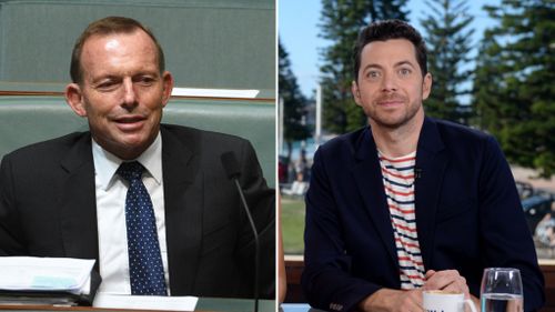 Tony Abbott (left) and James Mathison (right). (AAP)
