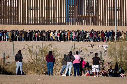 Biden US Mexico border immigration 