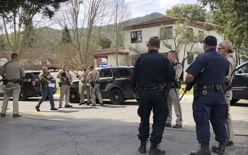 Police closed access to the large veterans home in Yountville after a man with a gun was reported on the grounds. (AP)