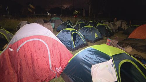 More than 500 Billie Eilish fans have camped outside the Brisbane Entertainment Centre for days ahead of the global popstar's first show tonight.