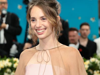 Maya Hawke attends the 2025 Met Gala Celebrating "Superfine: Tailoring Black Style" at Metropolitan Museum of Art on May 05, 2025 in New York City.  