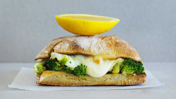 The Dolphin Hotel's forza scamorza toasted sandwich