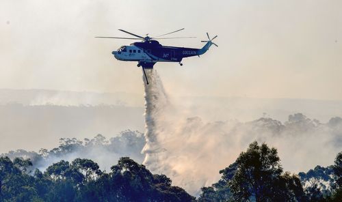 Police are searching for those responsible for starting the fire. (AAP)