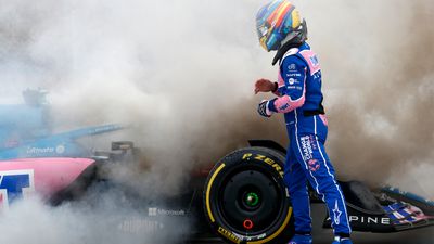 Alonso's day rocked by fire and smoke