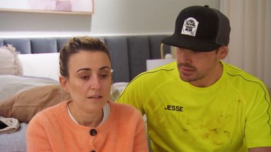 Kirsty and Jesse reflect on her grandmother on The Block 2021