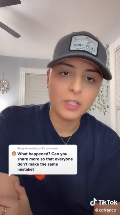 TikTok user Kaelyn has shared a video advising followers of the dangers of spin class