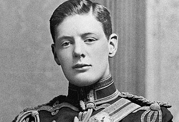 Which military academy did Winston Churchill graduate from in 1894?
