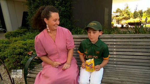 Declan, who had a severe peanut allergy since the age of four, has been able to eat peanuts after a trial of the new treatment. 