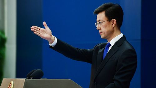 Guo Jiakun, porta-voz do Ministério das Relações Exteriores da China, protestou contra o Diretor Geral da ASIO, Mike Burgess, por alegações de que a China está conduzindo espionagem na Austrália.