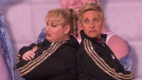 Watch: Rebel Wilson and Ellen DeGeneres win the internet with song about cat videos