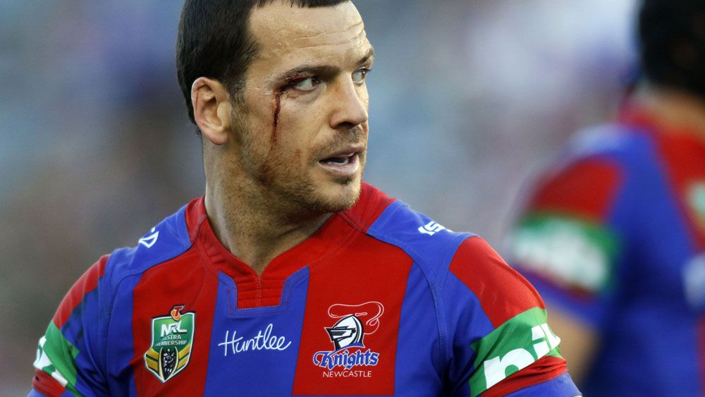 Newcastle Knights player Jarrod Mullen is challenging his four-year ban. (AAP)