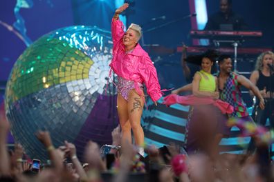 pink tour support act