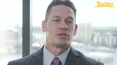 John Cena opens up about his new film to Today's Brooke Boney.