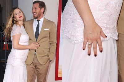 We love these two! In early 2011, Drew started dating art consultant Will Kopelman... and by 2012, the pair were married. <br/><br/>Check out the <b>$80,000</b> ring bling Drew gets to tout around Tinseltown... <br/><br/><b>Relationship bling total: $118k</b>
