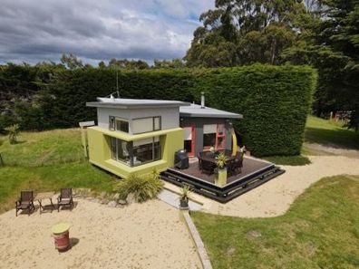 Tiny home in Australia on the market.