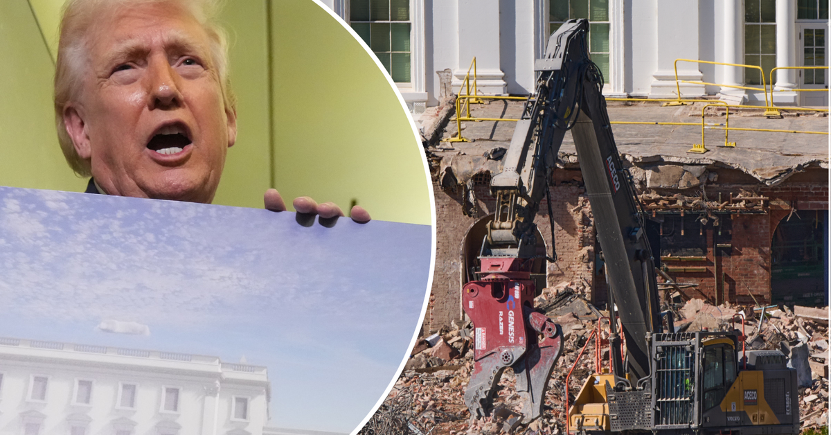 'Construction has to stop!': Judge orders a halt to Trump's ballroom