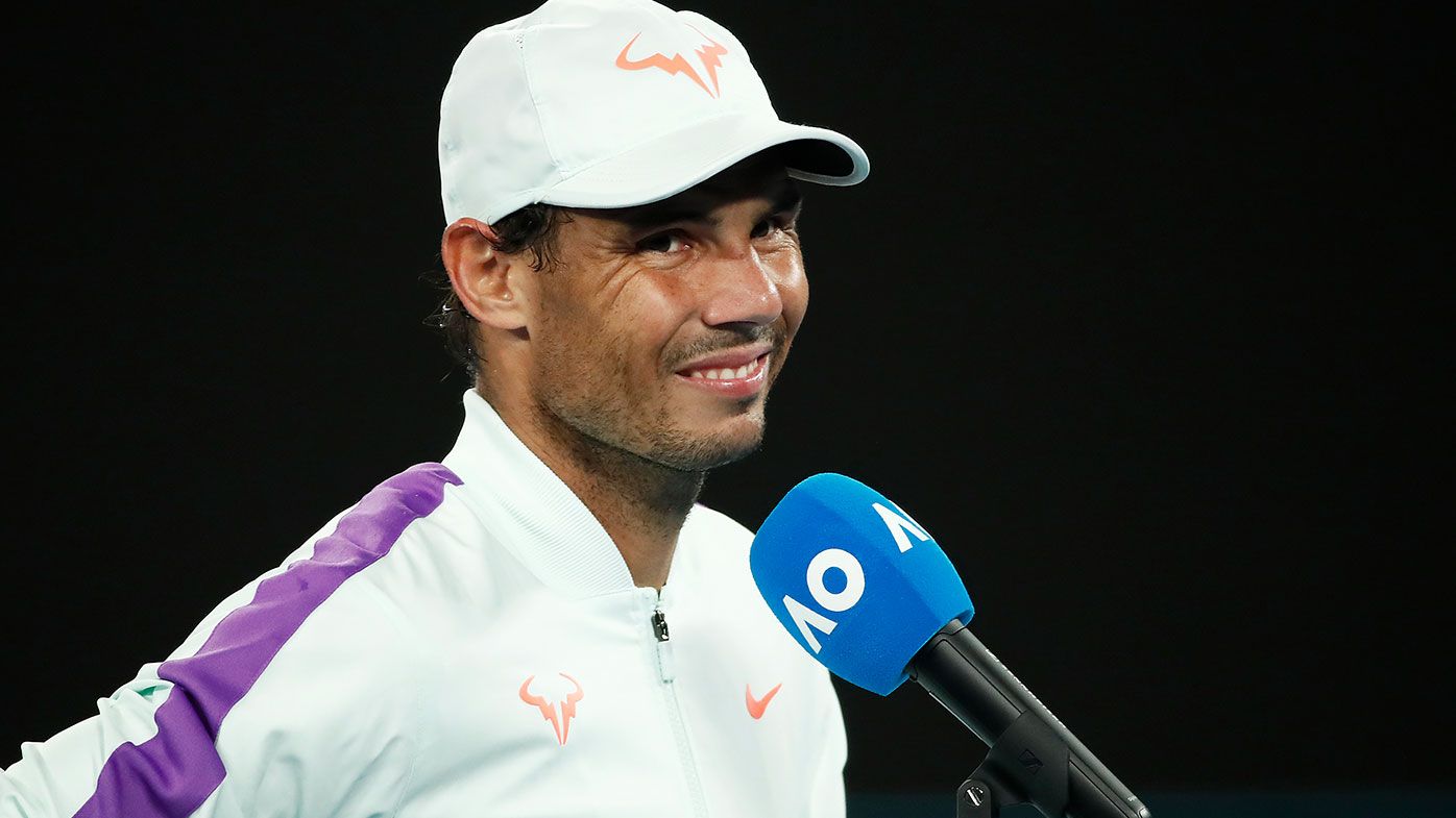 Rafael Nadal through to fourth round, praises Australia's COVID fight, lockdown