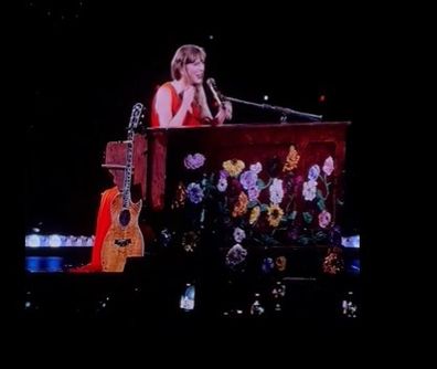 Taylor Swift swallows bug Milan show Eras Tour