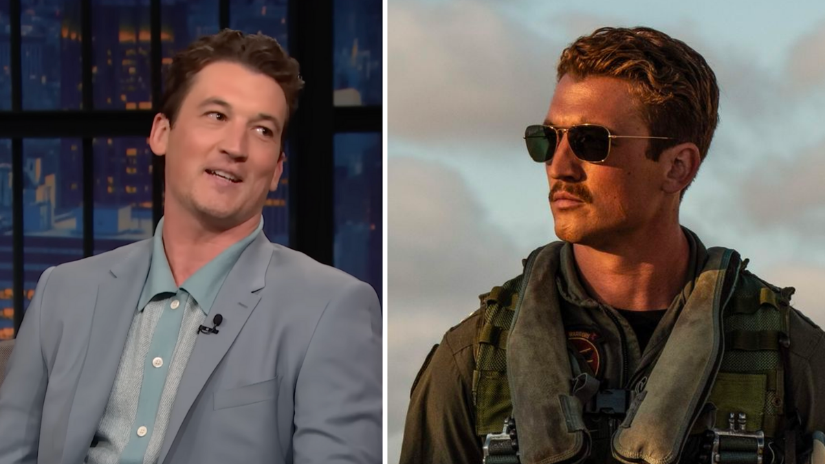 Miles Teller had jet fuel in his blood from Top Gun training, Tom