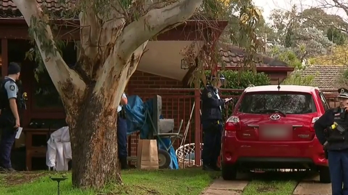 An Endeavour Energy worker checking meters heard the couple fighting and called police.