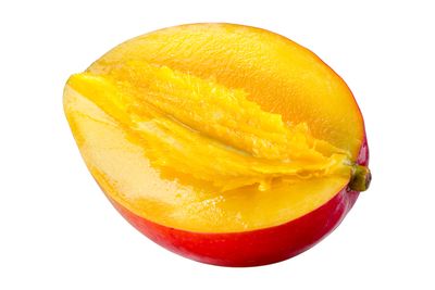 Half a mango is 100 calories