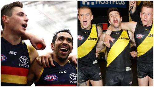 Richmond or Adelaide - Who has the better team song?