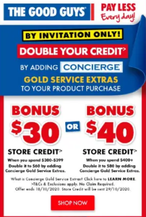 Good Guys court case ACCC takes retailer to court for allegedly not giving customers promised