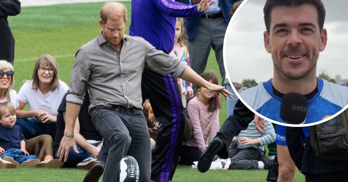 'Six out of 10': AFL star's tongue-in-cheek remark after meeting Prince Harry