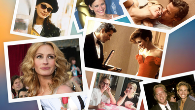 Julia Roberts life and career in pictures. Graphic: Polly Hanning.