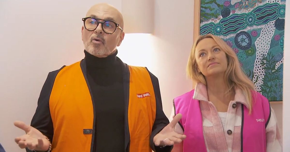 The Block 2024 Special guest judge Neale Whitaker arrives for a