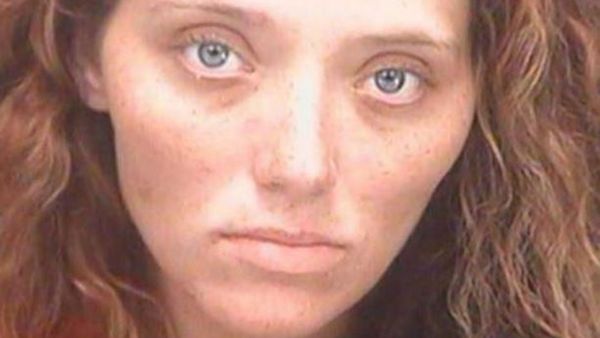 Katrina Kegelman smoked drugs immediately before giving birth. Image: Pinellas County Sheriff's Office.