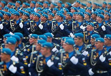 The Moscow Victory Day Parade commemorates which war?