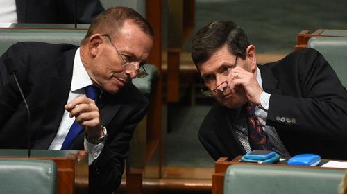 Kevin Andrews is an ally of Tony Abbott, with both key members of the Liberal right-wing. (AAP) 
