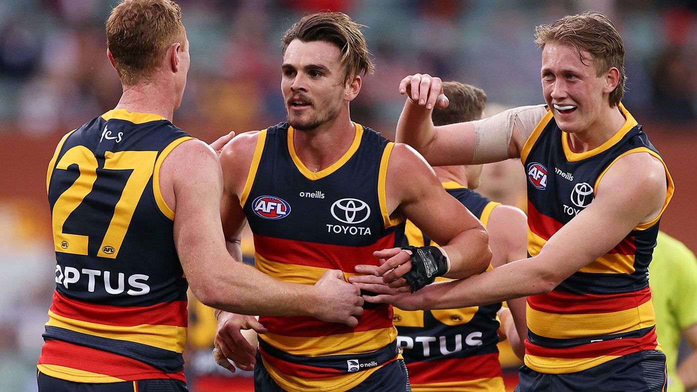 Adelaide's rebuild receives major boost as midfielder Ben Keays inks two-year contract extension