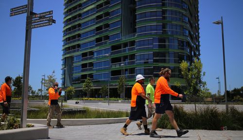 Contractors have been called in to determine what happened to the Opal Towers and why it is  structurally damaged.