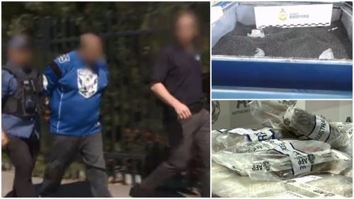 Hi-tech Melbourne operation seizes $186m of drugs hidden in charcoal