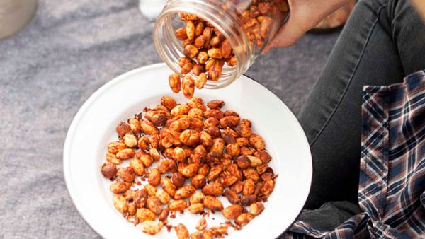 Spiced roasted nuts