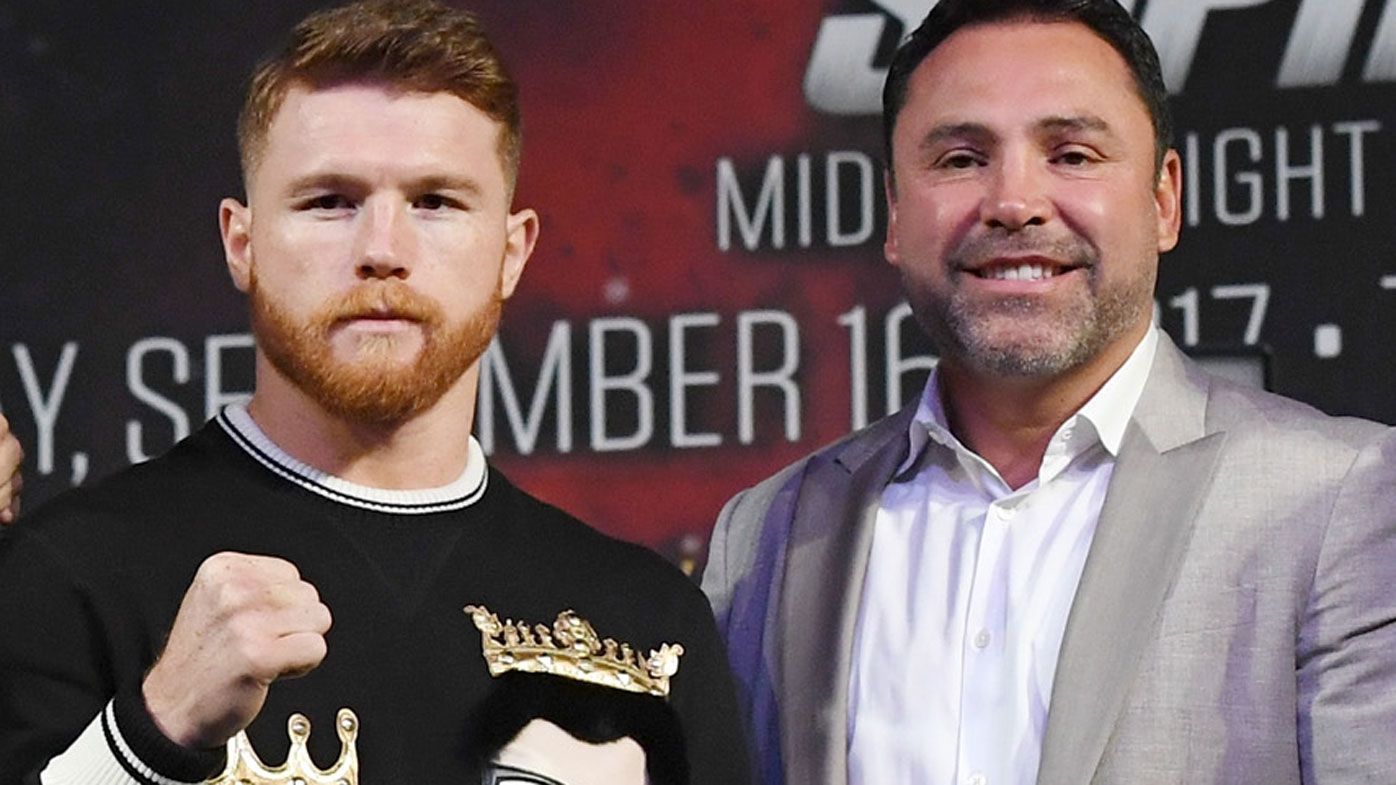 Canelo Alvarez sues Oscar De La Hoya, DAZN, claiming breach of boxing contract