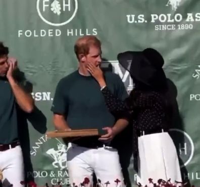 Meghan and Harry polo