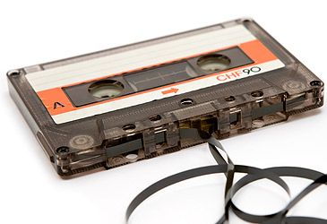 Which European company revealed the compact cassette in 1963?
