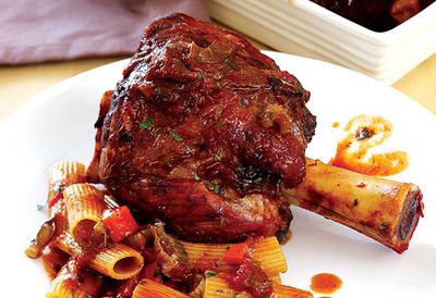 <strong>Braised veal shanks</strong>