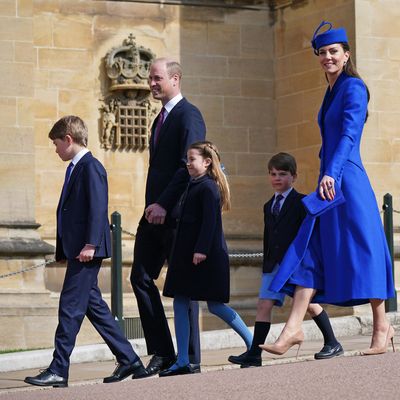 Prince George joins his family on Easter Sunday, April 2023