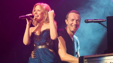 Chris Martin Kylie Minogue
