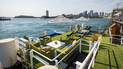 Sydney's famed Pier One Pool is back until the end of March.