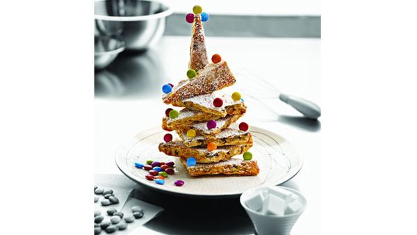 Best Christmas choc chip biscuit tree