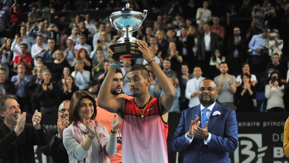 Kyrgios lands maiden ATP title