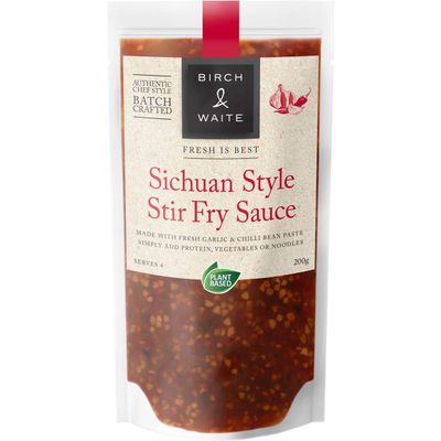 Birch & Waite Sichuan Style Stir Fry Sauce - 137 calories