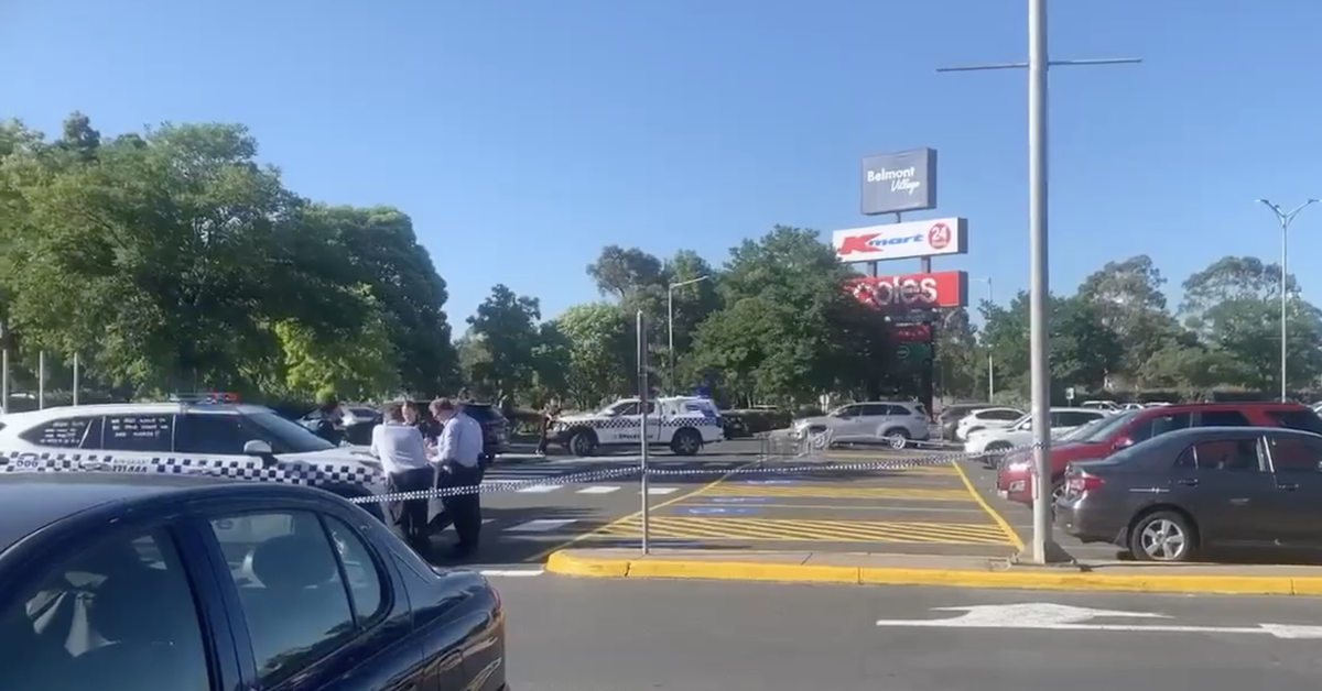 Teenager, 17, allegedly stabbed outside shopping centre in Geelong